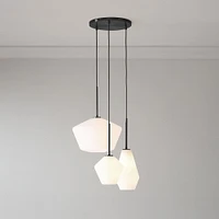 Sculptural -Light Geo Chandelier | West Elm