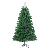 Unlit Montana Pine Faux Christmas Tree - 7' | West Elm