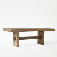 Emmerson® Solid Reclaimed Wood Rectangle Dining Table (67",72" & 87") | West Elm