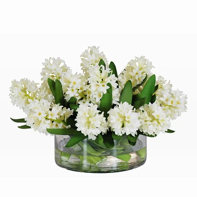 Faux Hyacinth w/ Vase | West Elm