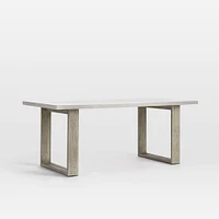 Portside Outdoor Concrete Dining Table (72") - ADA | West Elm