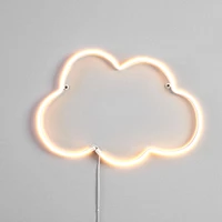 Neon LED Cloud Décor (30") | West Elm