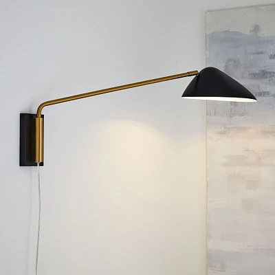 Curvilinear Mid-Century Sconce | West Elm