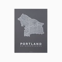 Native Maps City Prints | West Elm