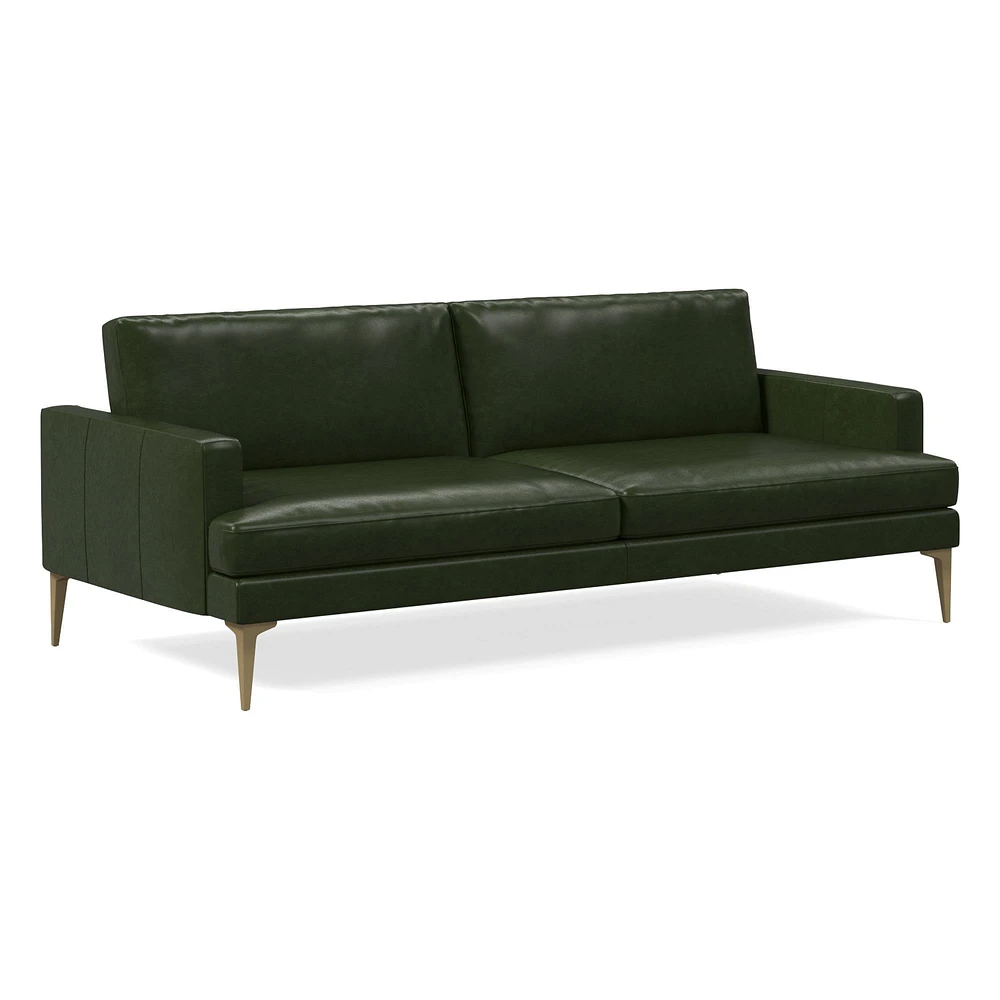 Andes Leather Futon (83.5") | West Elm