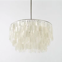 Capiz Round Chandelier (24") | West Elm