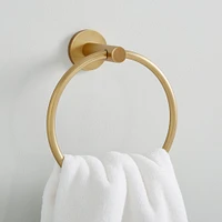 Modern Overhang Towel Ring | West Elm