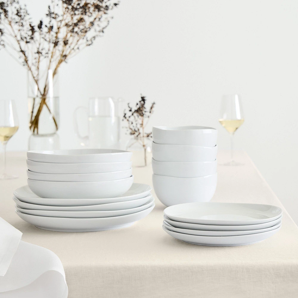 Organic Porcelain Dinnerware Collection | West Elm