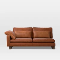 Build Your Own - Harmony Leather Sectional | West Elm