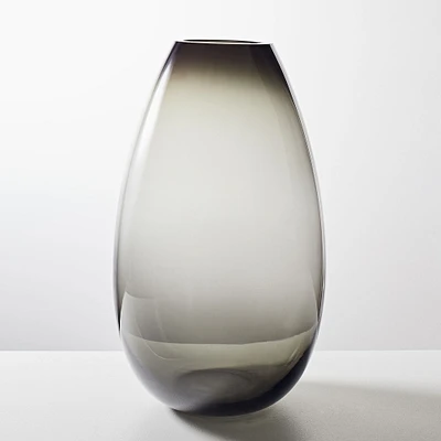 Foundations Smoke Glass Vases | West Elm