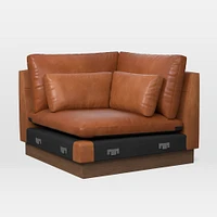 Build Your Own - Harmony Leather Sectional | West Elm