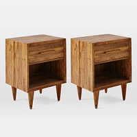 Alexa Reclaimed Wood Nightstand (22") | West Elm