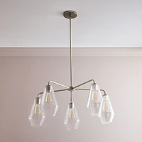 Sculptural -Light Geo Chandelier | West Elm