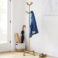 Monroe Trades Industrial Coat Rack | West Elm