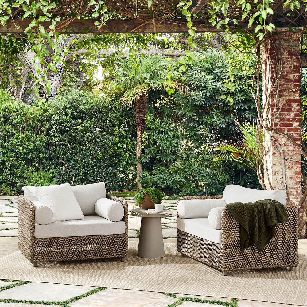 Coastal Outdoor Lounge Chair | West Elm