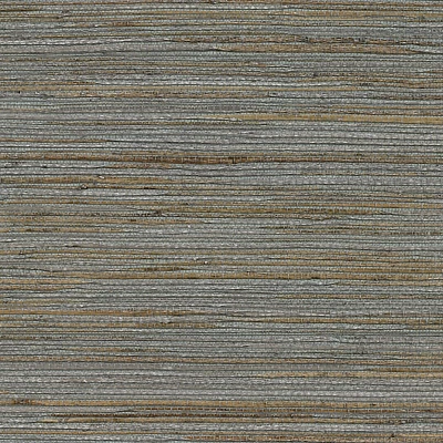 Metallic Slate Grasscloth Wallpaper  | West Elm