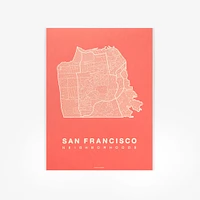 Native Maps City Prints | West Elm