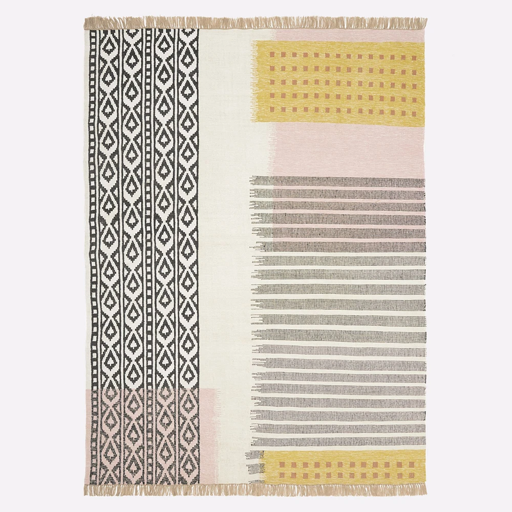 Ikat Mix Outdoor Rug | West Elm