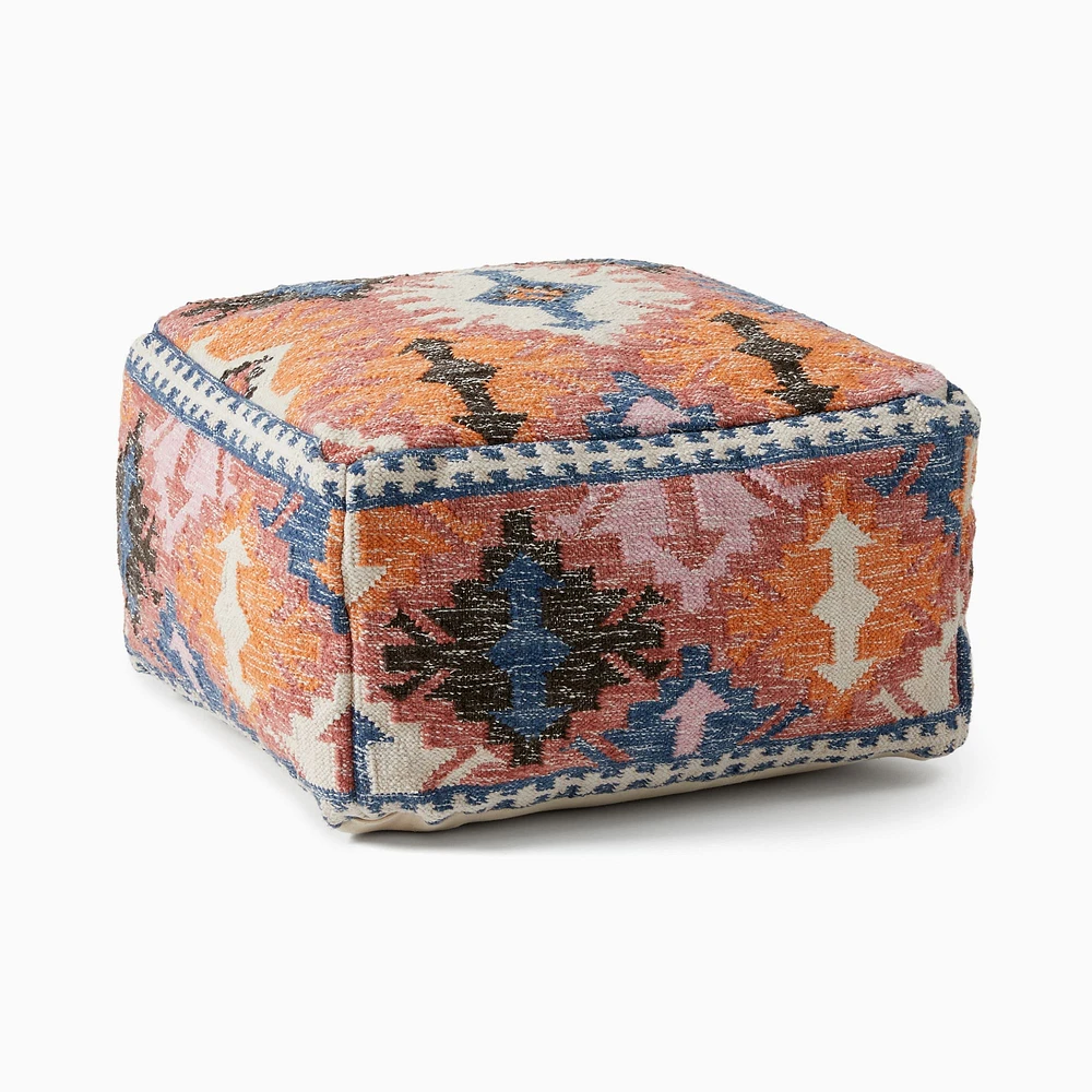 Framed Arrows Pouf | West Elm