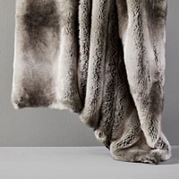 Faux Fur Ombre Throws | West Elm