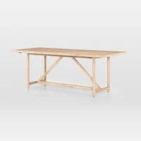 Modern Oak Rectangle Dining Table (84") | West Elm