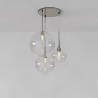 Sculptural 3-Light Globe Chandelier | West Elm