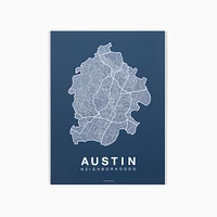 Native Maps City Prints | West Elm