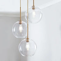 Sculptural 3-Light Globe Chandelier | West Elm