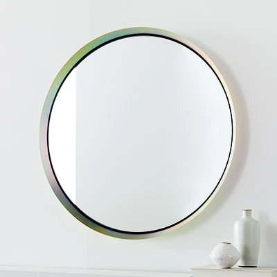 Misewell Kendrick Iridescent Wall Mirror | West Elm