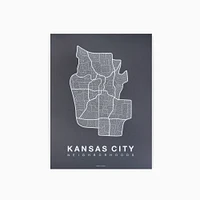 Native Maps City Prints | West Elm