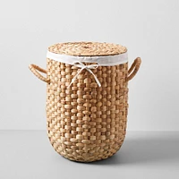 Rounded Weave Rattan Hampers | West Elm
