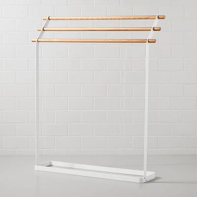 Yamazaki Standing Bath Towel Hanger | West Elm