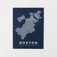 Native Maps City Prints | West Elm