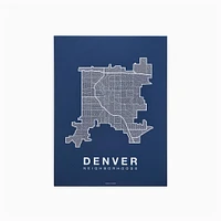 Native Maps City Prints | West Elm