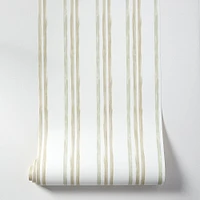 Repeating Stripes Wallpaper | West Elm