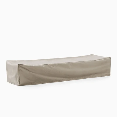 Portside Aluminum Outdoor Chaise Lounge Protective Cover | West Elm