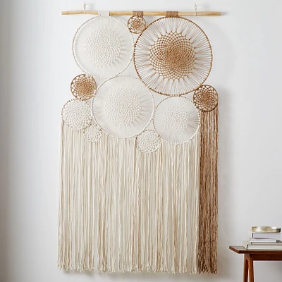 Handwoven Macrame Tapestry | West Elm