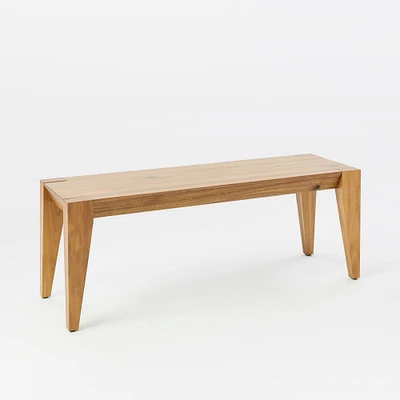 Anderson Solid Wood Dining Bench (50") | West Elm