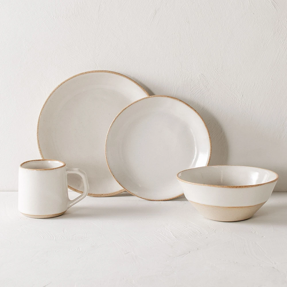 Convivial Minimal Dinnerware Set | West Elm