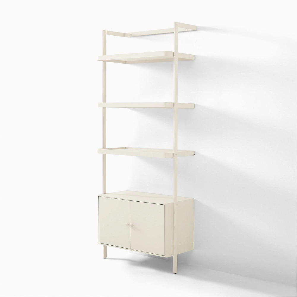 Blaine Shelf Unit w/ Storage (31.5") | West Elm