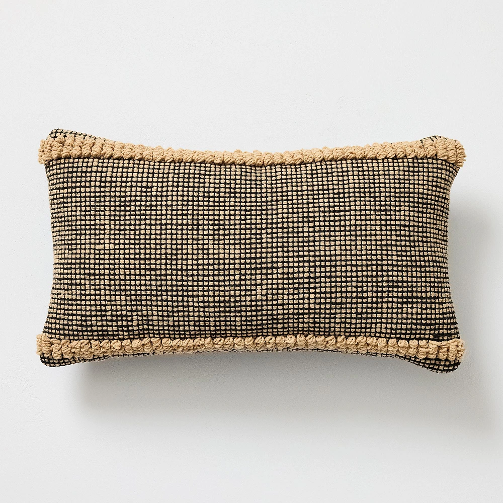 Knotted Border Indoor/Outdoor Pillow | West Elm