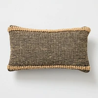 Knotted Border Indoor/Outdoor Pillow | West Elm