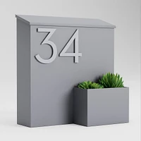 Post & Porch Customizable Greetings Wall Mounted Mailbox | West Elm