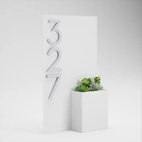 Post & Porch Customizable Curb Appeal Address Planter | West Elm