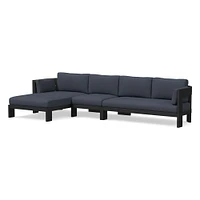 Caldera Aluminum Outdoor 3-Piece Chaise Sectional Cushion Covers | West Elm