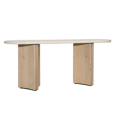 Parham Oval Console Table (71") | West Elm