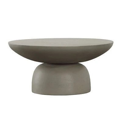 Xyler Round Outdoor Coffee Table (27") | West Elm