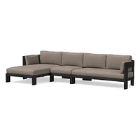 Caldera Aluminum Outdoor -Piece Chaise Sectional Cushion Covers | West Elm