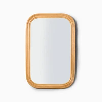 Rattan Rectangle Wall Mirror | West Elm