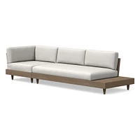 Portside Low Outdoor 2-Piece Corner Sofa Cushion Covers | West Elm